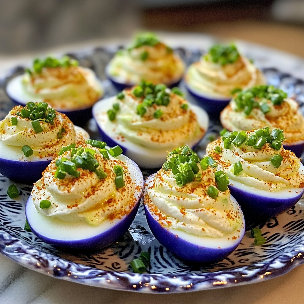 Halloween Deviled Eggs