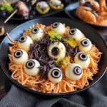 Spooky Halloween Eyeball Pasta Salad Recipe