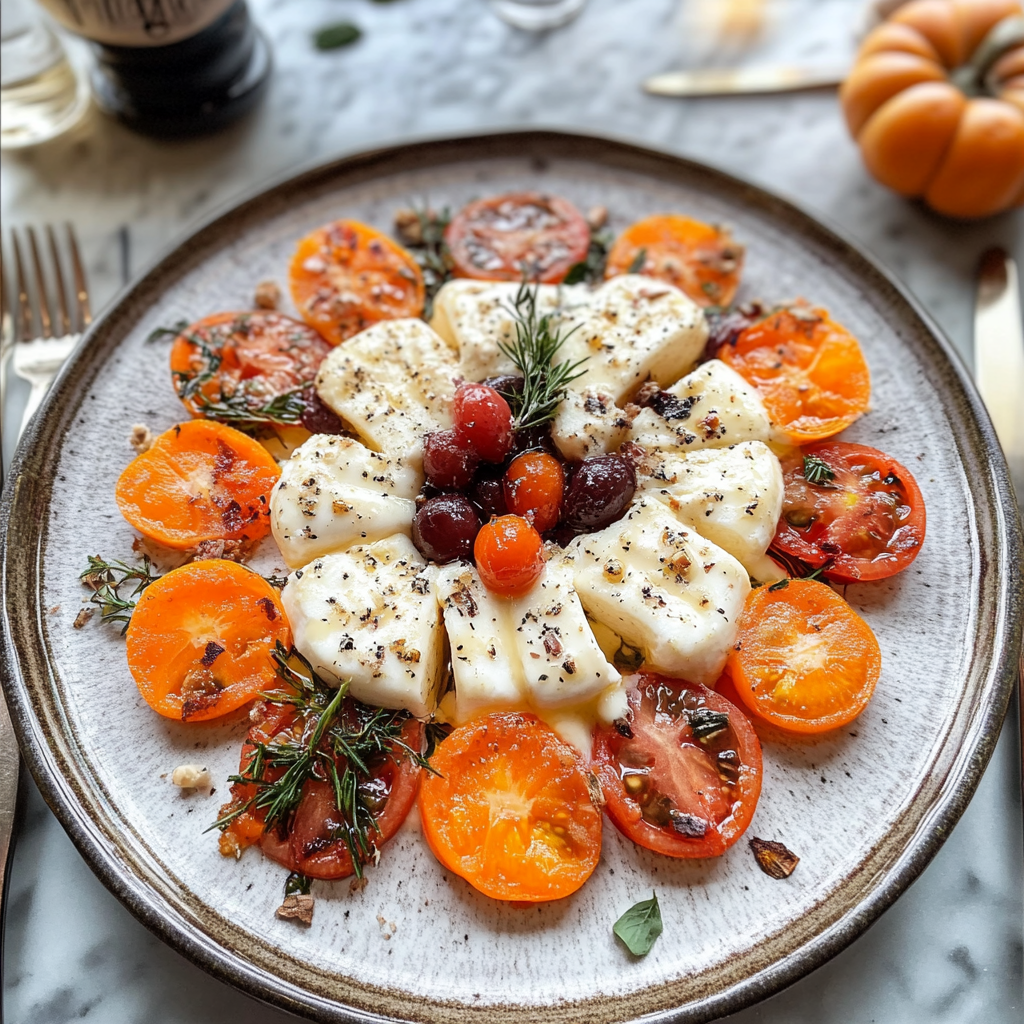 Halloween Mozzarella Skulls
