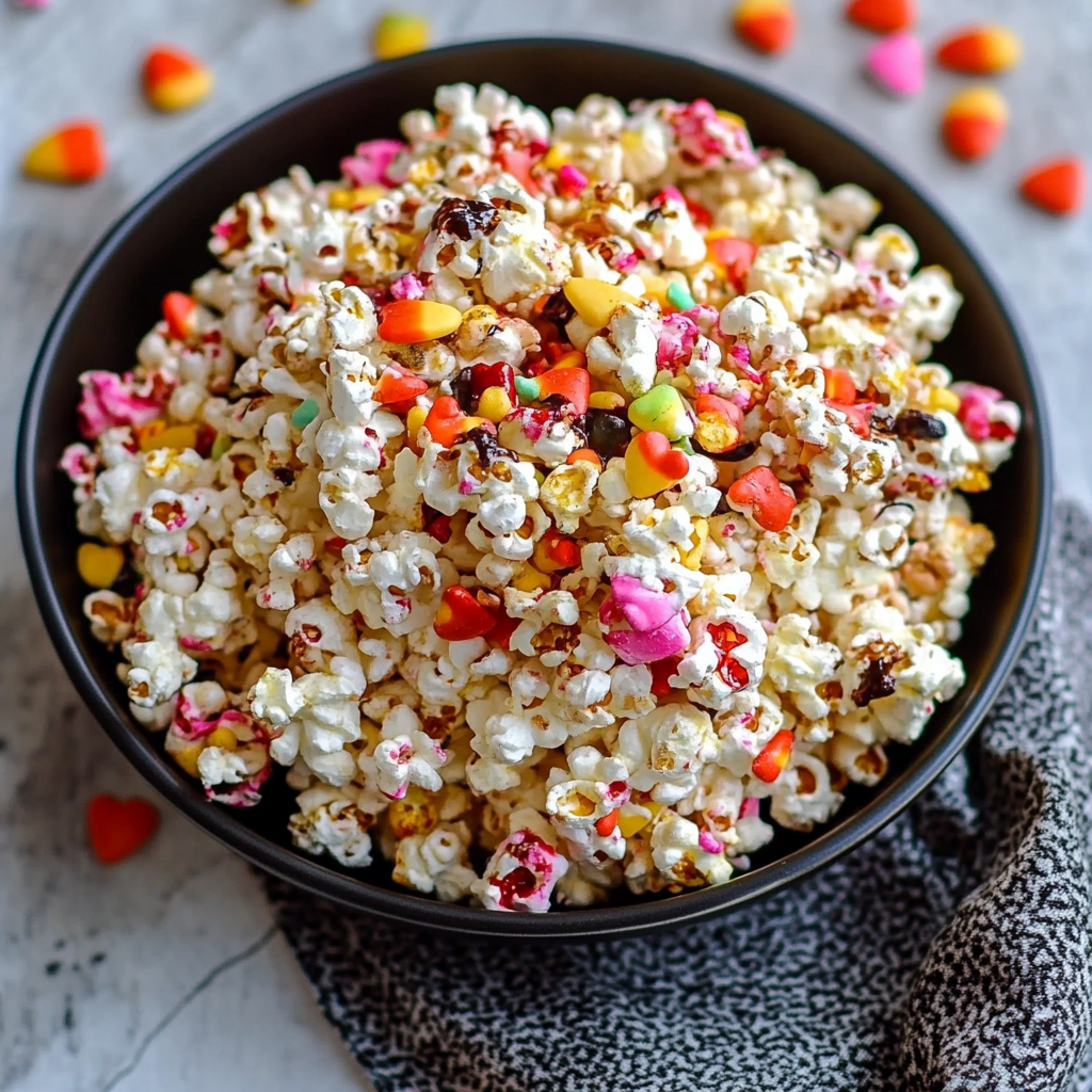 Halloween Popcorn Recipe