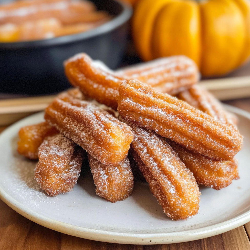 Mini Pumpkin Churros