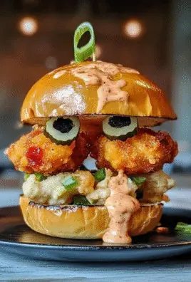Monster Chicken Sliders