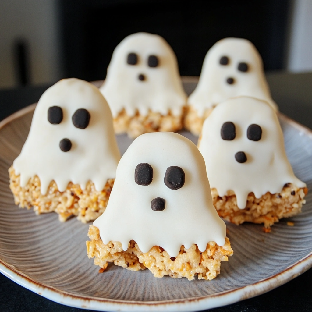Rice Krispie Treat Ghosts – A Fun Halloween Recipe