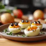 Spider Deviled Eggs Recipe