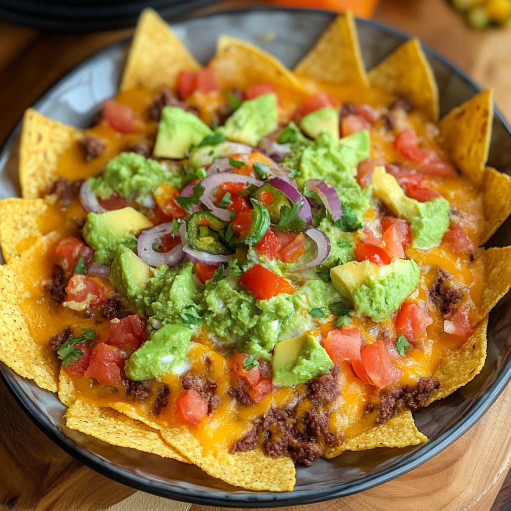 Spiderweb Taco Dip