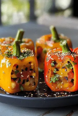 Spooky Bell Peppers