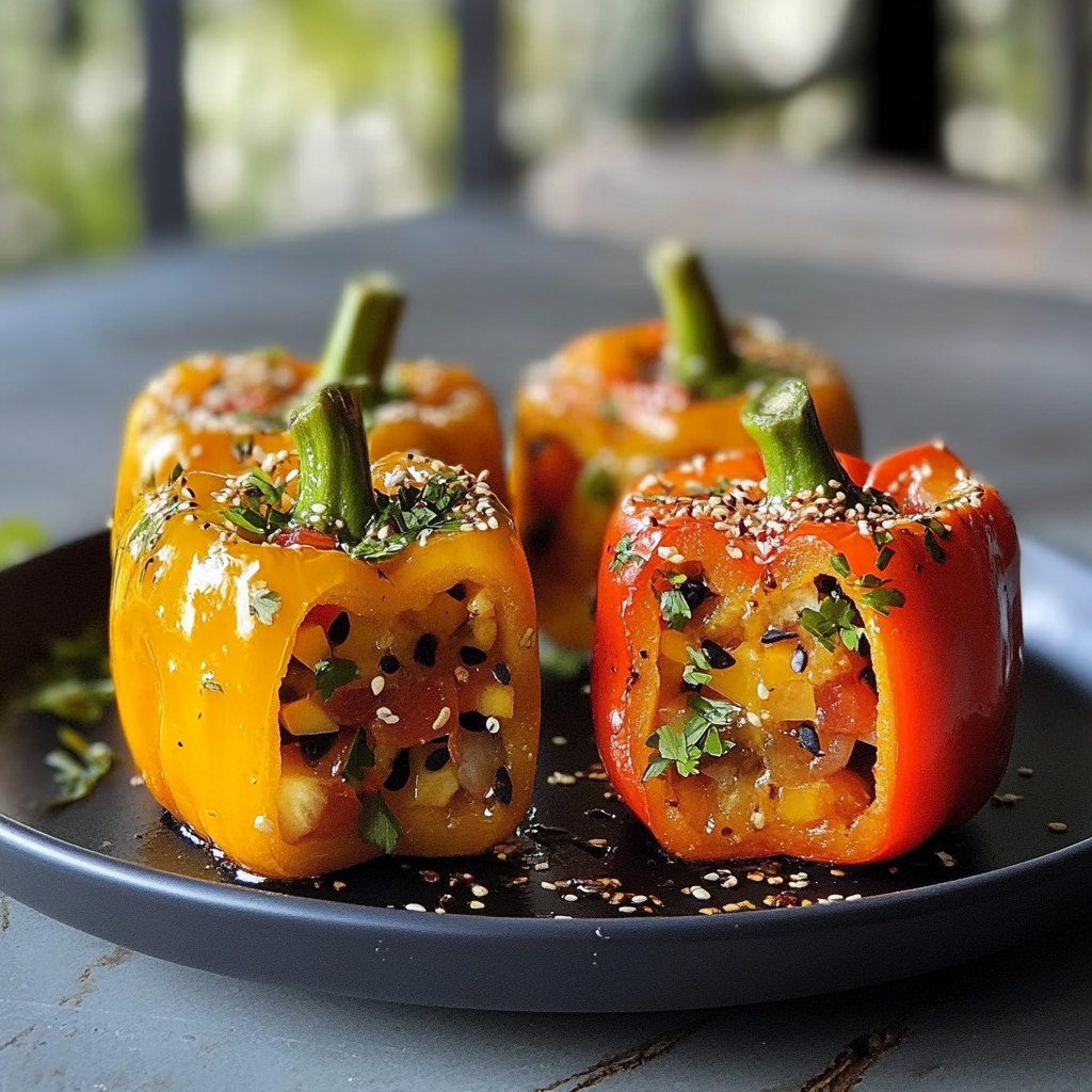 Spooky Bell Peppers