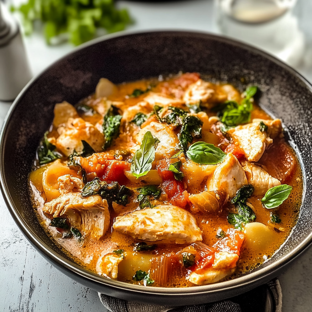 Tuscan Chicken Soup Recipe