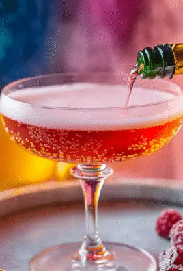 Vampire’s Kiss Champagne Cocktail Recipe
