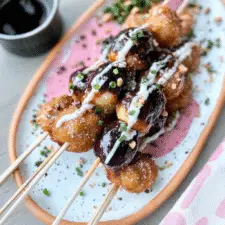 Broomstick Skewers with Donuts