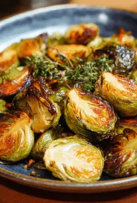 Crispy Roasted Brussels Sprouts