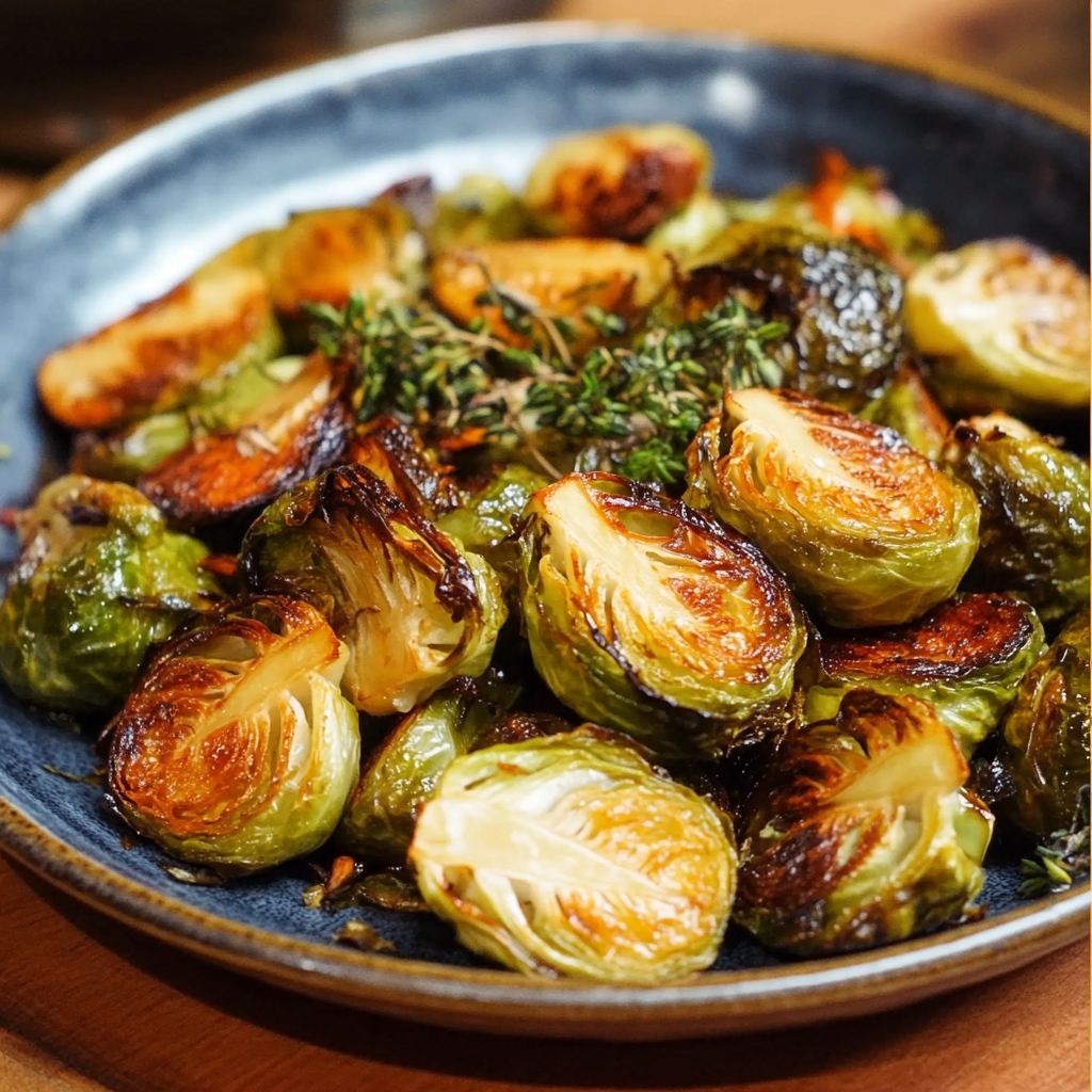 Crispy Roasted Brussels Sprouts