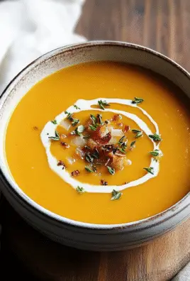 Roasted Butternut Squash Soup Recipe