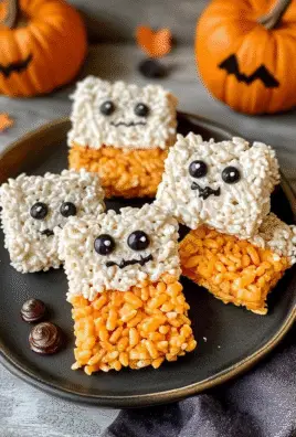 Halloween Rice Crispy Treats: Easy & Delicious Recipe