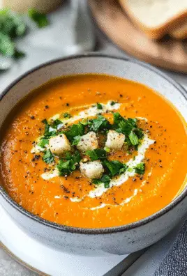 Creamy Carrot Soup Recipe