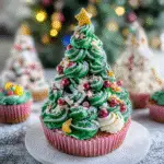 Christmas Tree Cupcakes