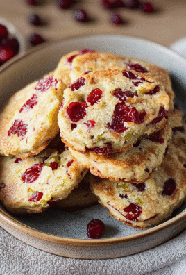 Cranberry Shortbread Cookies Recipe