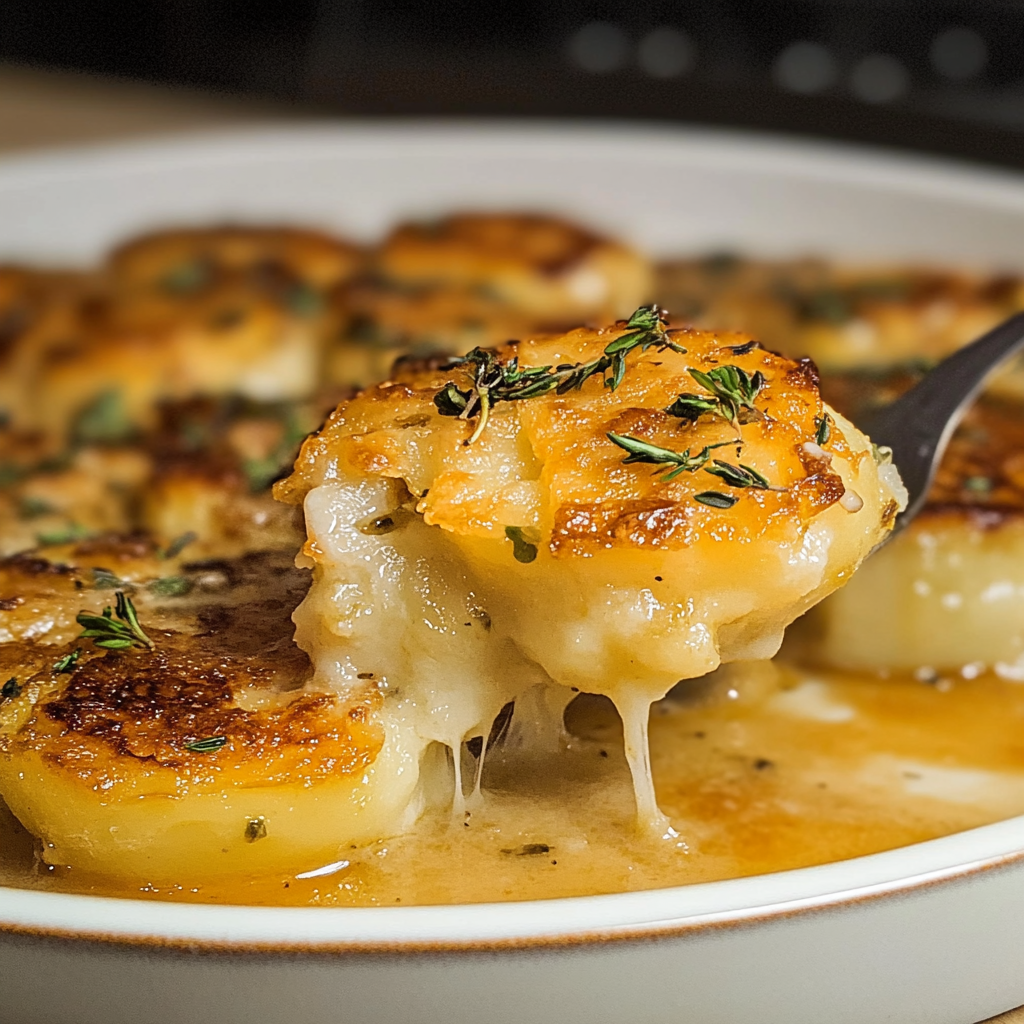 Creamy Delmonico Potatoes Recipe