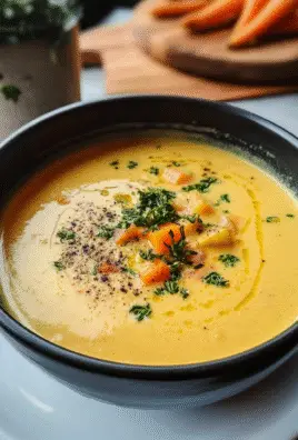 Creamy Vegan Carrot Potato Soup
