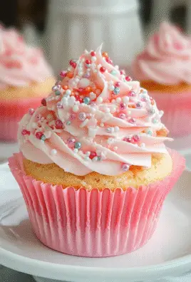 Pink Winter Wonderland Cupcakes Recipe
